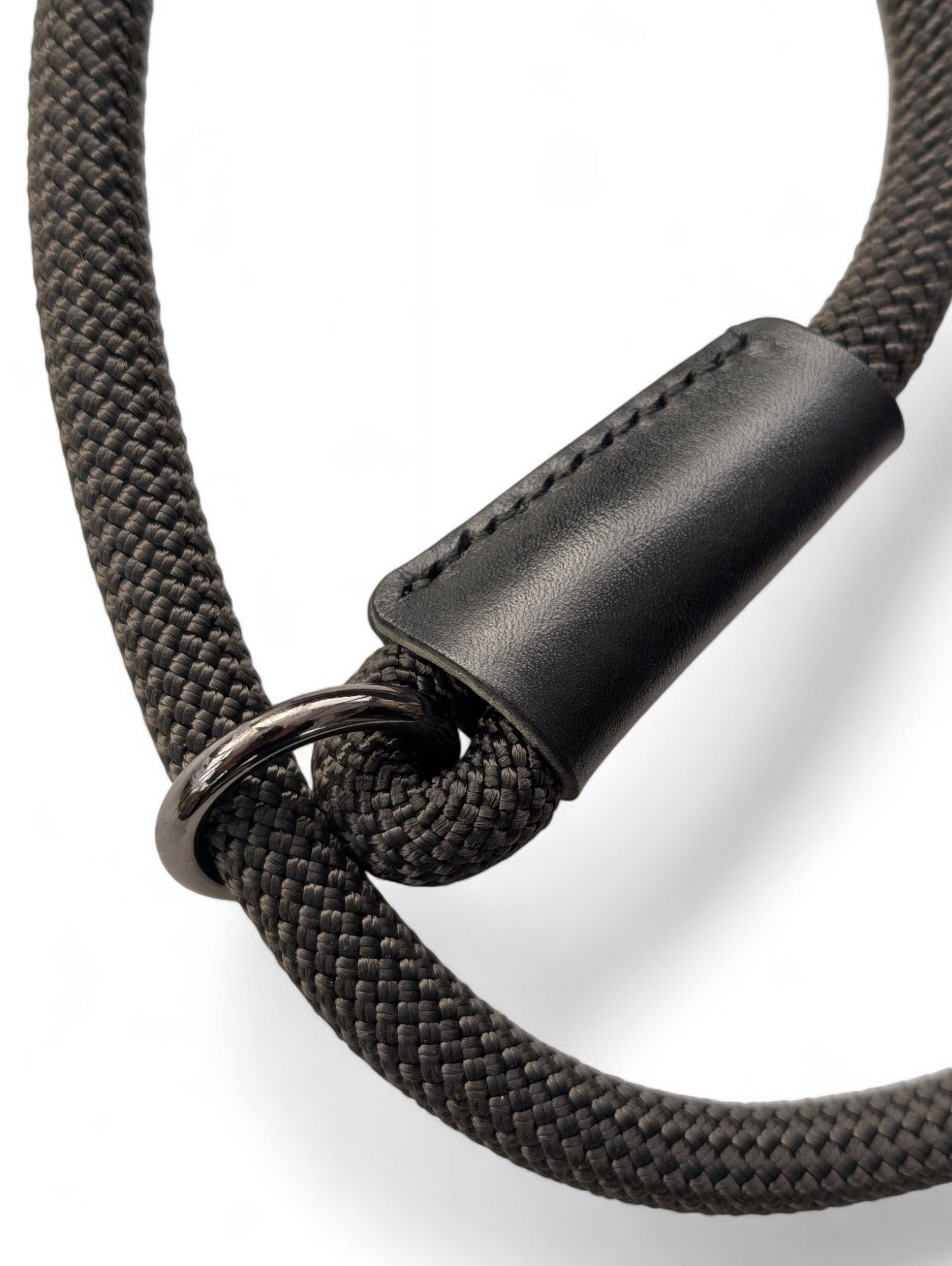Modern Black Slip collar add-on